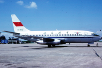 Letoun Boeing 737-247 čínských aerolinek Xiamen Airlines, který byl unesen v roce 1990 jako let 8301.